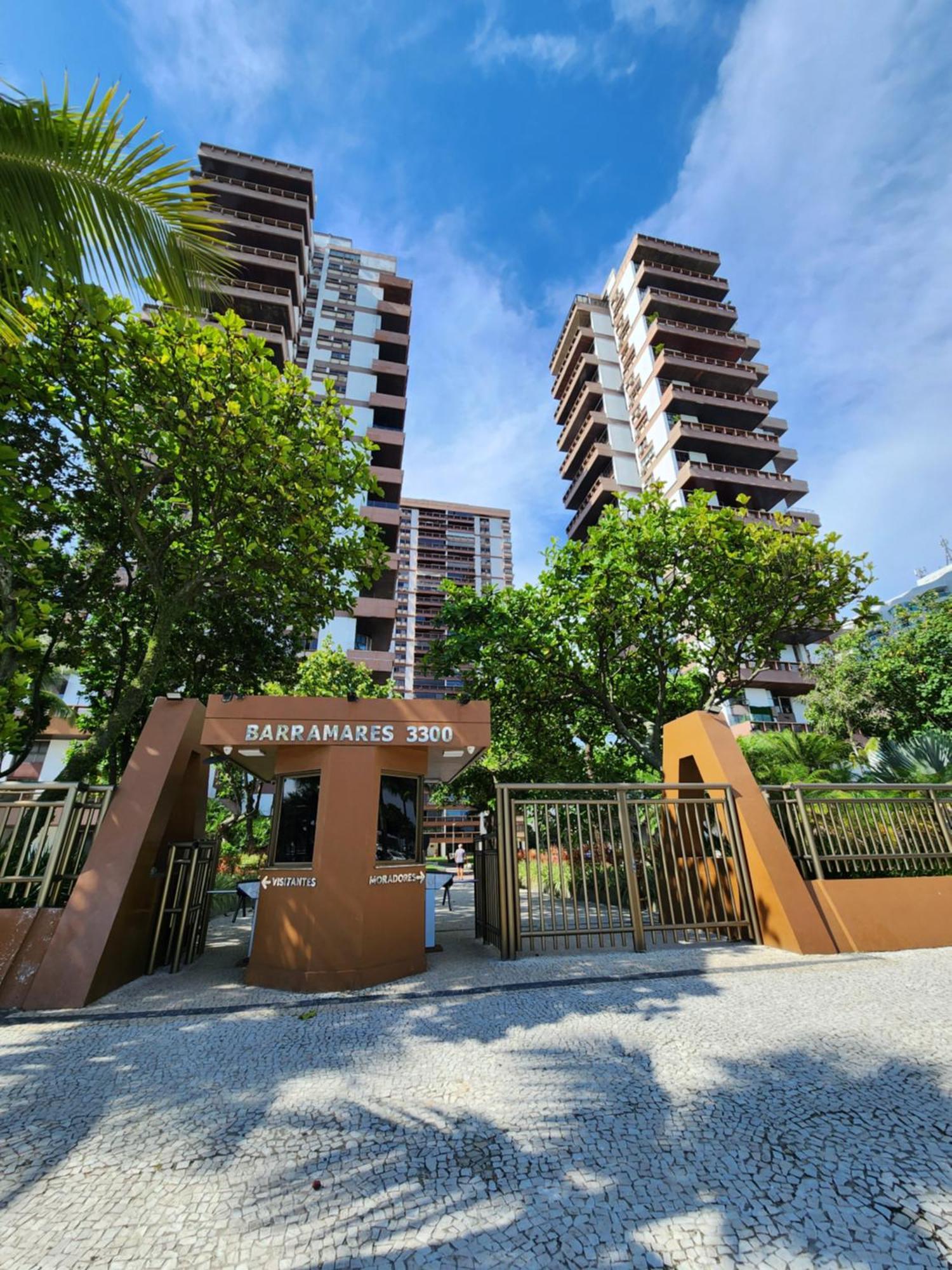 Apartamento Barramares Flat - Condominio Em Frente A Praia Da Barra Da Tijuca Rio de Janeiro Exteriör bild