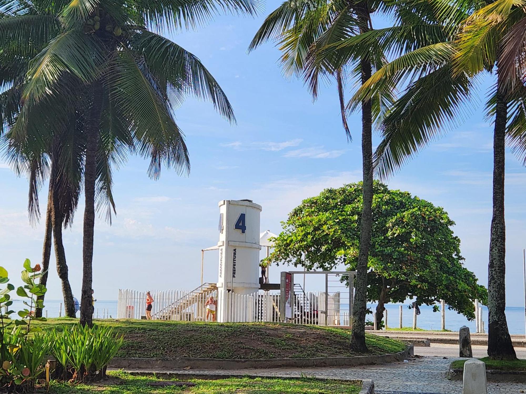Apartamento Barramares Flat - Condominio Em Frente A Praia Da Barra Da Tijuca Rio de Janeiro Exteriör bild