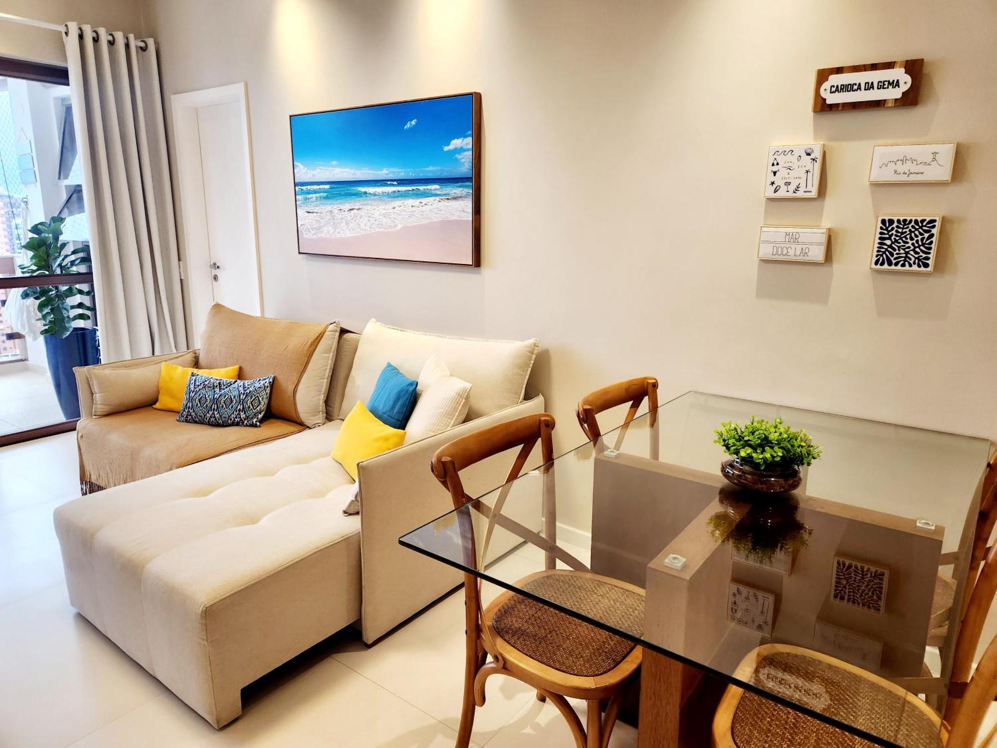 Apartamento Barramares Flat - Condominio Em Frente A Praia Da Barra Da Tijuca Rio de Janeiro Exteriör bild