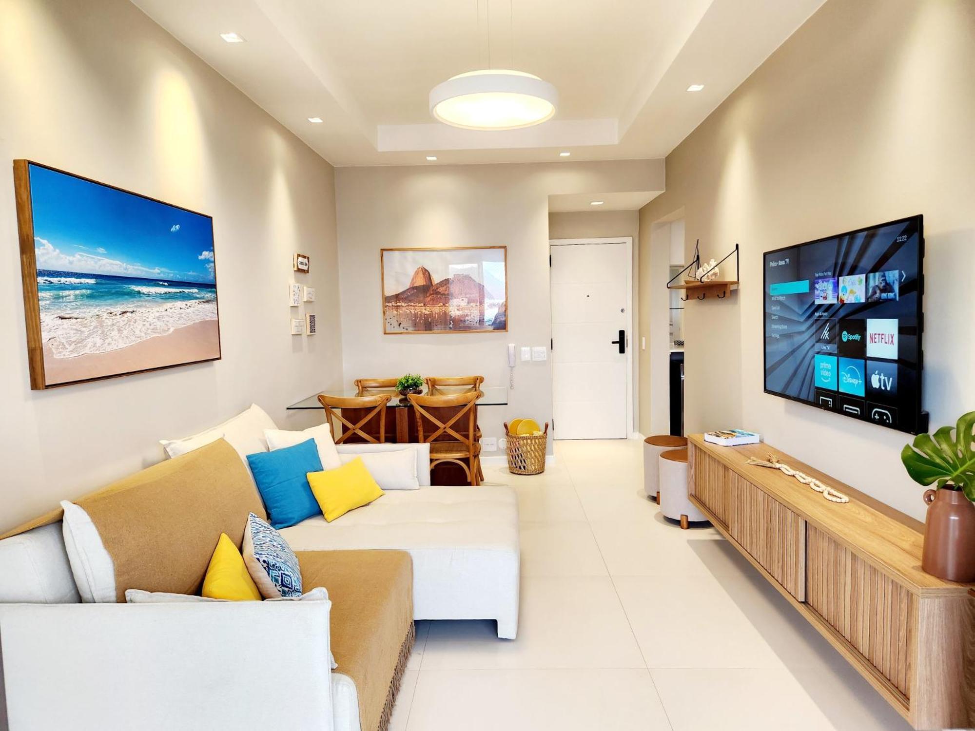 Apartamento Barramares Flat - Condominio Em Frente A Praia Da Barra Da Tijuca Rio de Janeiro Exteriör bild