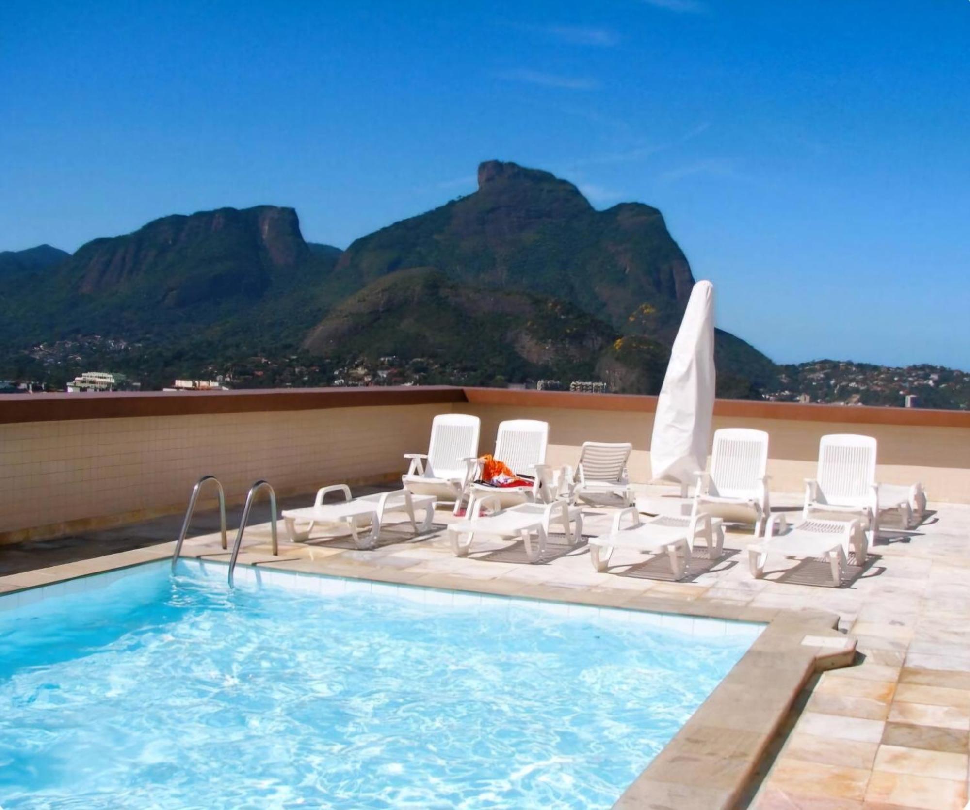 Apartamento Barramares Flat - Condominio Em Frente A Praia Da Barra Da Tijuca Rio de Janeiro Exteriör bild